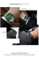 Reloj De Pulsera Mecánico Para Hombre Marca De Lujo FNGEEN 9001 Acero Inoxidable Tourbillon Esqueleto Automático Luminoso Fecha Diamante Resistente Al Choque Y Agua - details 6