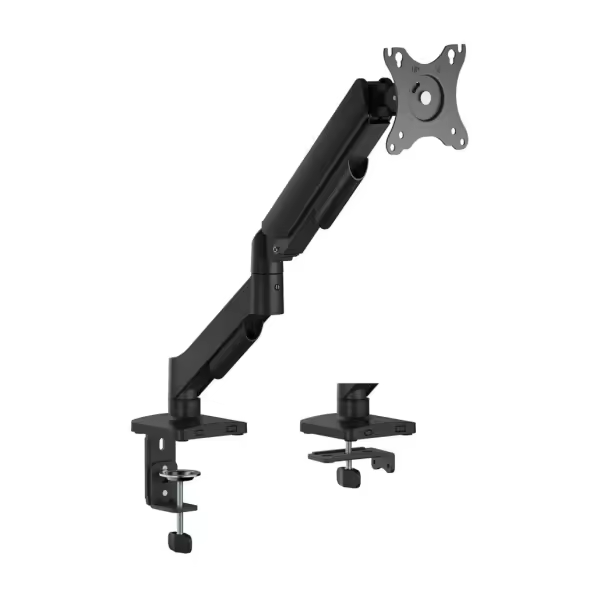 Aisens soporte de mesa eco contrapeso giratorio e inclinable para monitor/tv 9kg (3 pivotes - 1 brazo) de 17-32 - color negro - 1