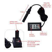 Termómetro Y Higrómetro Digital LCD Medidor De Temperatura Y Humedad Sensor Detector 50~70C 10%~99%RH Para El Hogar - details 1