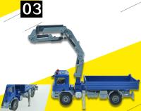 Camión De Juguete De Aleación De Metal 1/50 Para Niños Modelo De Grúa De Transporte Coleccionable Miniatura Regalo Para Niños - details 17