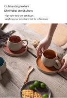 Juego De Tazas De Cerámica Estilo Japonés Creativo Y Sencillo Taza De Agua Para La Oficina Taza De Té De La Tarde Vajilla Ecológica Para Regalar En San Valentín - details 6