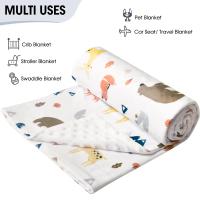 Manta Bebé Cartoon Doudou Para Carrito De Compras Cubierta De Asiento De Carrito De Bebé Suave Manta De Cuna Para Recién Nacidos - details 4