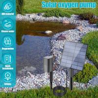 Aerador De Estanque Solar 7V/2.5W Eficiente Oxigenador De Tanque De Peces Con Tubo De Aire Y Piedra De Bolbog Para Estanque De Peces - details 4
