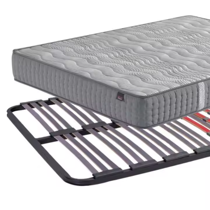 Pack de Descanso Golden 2 Completo con Somier Multilaminas y Colchón Berlín 150x190 cm - 1