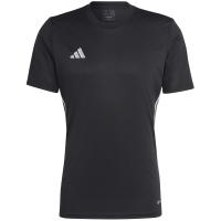 ADIDAS Camiseta Hombre Manga Corta Color Negro 3 Bandas - Colección Tabela - Cuello Redondo  T-Shirt Color Negro Transpirable Aeroredy para Deportistas - Adidas Sport - Padel, Tenis, Fútbol, Running, Multideporte - details 1