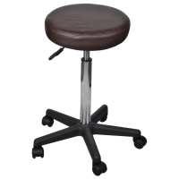 vidaXL Taburete de oficina en color Blanco/Rojo/Negro y más | cómodas modernas ergonómicas para comedor cocina salón hogar - details 3