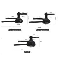 Soporte De Muñeca Con Tendón Removible Para Esguince De Muñeca Guante Auxiliar Para Dedos Tratamiento De Carpal Tunnel - details 6