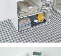 Organizador De Joyería Y Maquillaje Con Cajones Superpuestos De Diseño Monolítico Para Almacenamiento De Pulseras Y Collares Caja De Almacenamiento Para El Hogar Material Plástico Color Blanco - details 10
