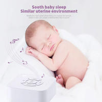Mini Máquina De Ruidos Blancos Con 9 Sonidos Relajantes Y Luz Respiratoria Timer Carga Type-C Para Bebés Adultos Viajes Soporte Del Sueño - details 5