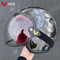 Visera Universal Para Casco Motocicleta 3/4 Pantalla Bulbosa Antigolpes Vintage Lente De Visera Windproof Para Motocicleta - details 9