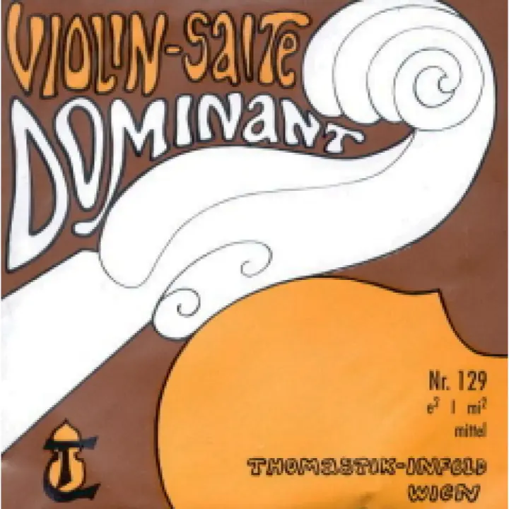 CUERDA VIOLIN-Thomastik (Dominant 129) (Nylon/Cromo) 1ª Medium Violin 1/2 - 1