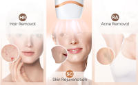 Dispositivo IPL De Peluquería Laser 999900 Pulso De Luz 9 Niveles Para Eliminación De Vello Corporal Piel Suave Para Hombres Y Mujeres Uso Doméstico - details 1