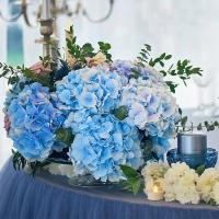 Ramo Artificial De Hiedra Euforbia Azul Toque Real Para Decoración De Bodas Arreglo Floral Interior Y Exterior - details 13