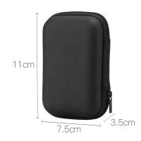 Estuche Portátil Para Auriculares Y Monedas Organizador De Cables Y Tarjetas De Memoria Accesorio De Cabezo De Tamaño 11x8x4cm - details 2