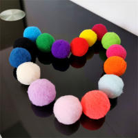 Juguetes Para Gatos De Entrenamiento Creativos Mini Pompas Juegos De Extensión Bola De Peluche Accesorios Para Mascotas Tamaño 10/20/30PCS - details 8