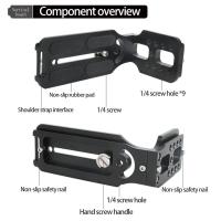 Universal L Bracket Para Cámara Quick Release Placa L 1/4 Pulgada Tornillo Suizo Vertical Compatible Con Nikon Canon Sony Fuji - details 3