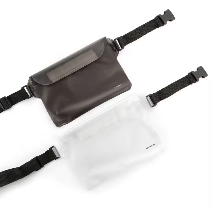 Bolsa Riñonera Impermeable con Correa Ajustable Wannis InnovaGoods 2 Unidades - 1