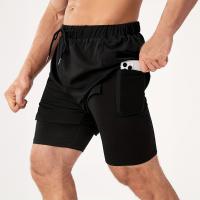 Shorts De Correr Para Hombre Quick Dry 2-en-1 Entrenamiento Deportivo Al Aire Libre Ropa Casual Transpirable Para Verano - details 1