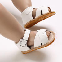 Sandalias De Verano Para Bebés Transpirables Y Antideslizantes Con Suela De Goma Zapatos De Caminar Para Niñas Estilo Nueva Moda - details 43