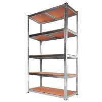 Ociodual Estanteria Metalica, Estanteria Trastero 180x90x40cm, Estantería Almacenaje, Estantería Metálica, Soporta 875kg Divididos en 5 Baldas, Almacenamiento Divisible, Plata - details 6