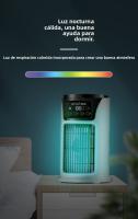 Ventilador USB Portátil con Humidificador 6 Velocidades - Mini Aire Acondicionado de Escritorio para Oficina/Dormitorio, 300ml Niebla Fría, 18W Bajo Consumo y Silencioso - details 10