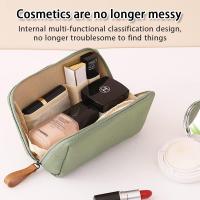 Bolsa de maquillaje de viaje, Bolsa de viaje para Mujeres artículos de maquillaje y maquillaje (Green) - details 1