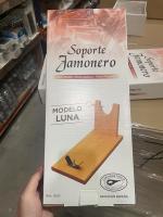 Soporte Jamonero Modelo Luna de Jamoneros Indesur: Hecho en España, Ideal para Presentar y Cortar Jamón - details 0