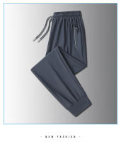 Pantalones De Correr Para Hombre Verano Transpirables Quick Dry Elasticidad Pantalones De Deporte Y Gimnasio Ice Silk Rectos - details 9