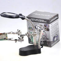 TE-801 Clip Auxiliar De Soldadura Con Aumento Magnificador Herramienta De Soporte Para Placa De Circuito Electrónico Y Soldador - details 7