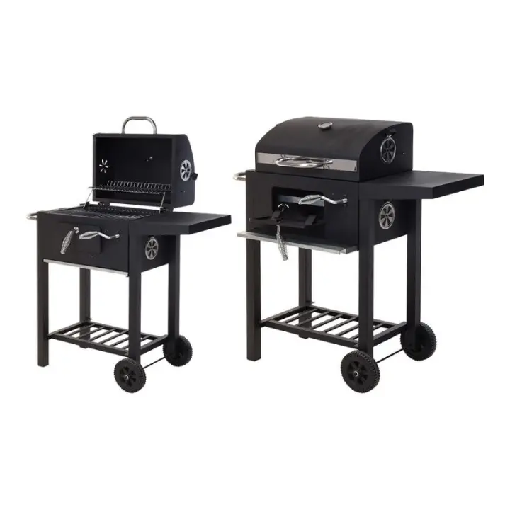 Barbacoa de Carbon con Tapa 96xd36xl48,5cm EDM 73863 - Accesorios para Barbacoas - 1