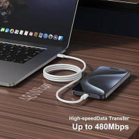 Cable De Color PD 60W Para iPhone 16 15 pro Carga Rápida Para Xiaomi Samsung Huawei Tipo C Tejido 1M 2M 3M Adaptador De Cable - details 2