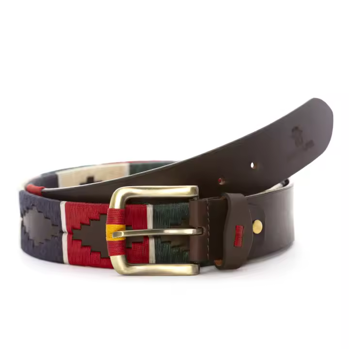 Cinturón de Piel de Alta Calidad, Cosido a Mano y Fabricado Uno a Uno: Elegancia y Durabilidad Artesanal con Cuero Genuino y Detalles Exclusivos para Resaltar tu Elegancia y Personalidad Única - 1