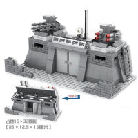 Bloques De Construcción Militar WW2 Modelo De Fuerte Con Soldados Y SWAT Para Niños Juguetes Educativos Regalo De Navidad - details 0