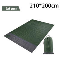 Manta De Playa Impermeable 2x2.1m Para Camping Y Picnics Almohadilla De Suelo Portátil Para Exteriores Y Acampar Matrícula De Descanso - details 14