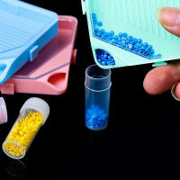 Kit De Accesorios Para Pintura Diamante 3pcs Con Bandeja De Gran Capacidad Y Tapas Claras Herramienta De Arte De Uñas Y Bricolaje Para Bordado Cruzado - details 15