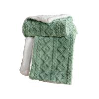 Manta Sofa Grande Polar Reversible de Franela y Sherpa Manta Cama Cordero Manta Polar Grande Suave Cálida Manta para Perro Siesta Habitación Manta Picnic - details 6
