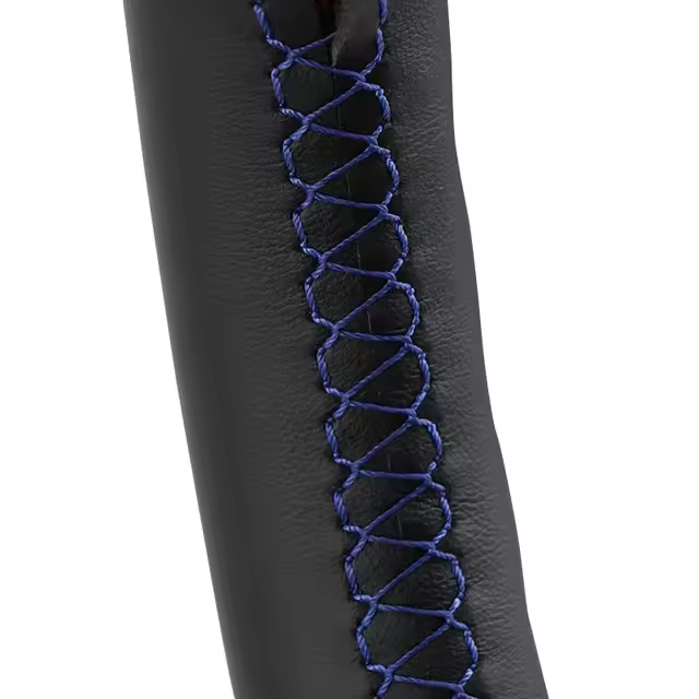 Cubierta De Volante Para Coche Peugeot 307 2001-2008 307 SW 2005-2008 En Microfibra Negra Accesorios De Estilo Interior - 1