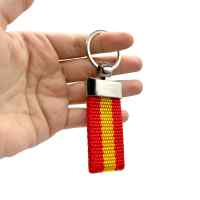 Banner - Llavero lona bandera de España rojo amarillo