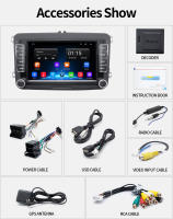 Radio De Coche 7 Pulgadas Para Volkswagen Skoda Seat Android 13.0 Multimedia Player 2Din Audio GPS Bluetooth FM RDS Para VW Golf Passat Polo - details 17