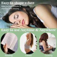 Mascarilla Modeladora V-Face Con Cierre Ajustable Para Levantamiento Y Tensión De La Piel Herramienta De Respiración Abierta Verde - details 6