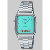 Reloj Casio VINTAGE EDGY AQ-230A-2A2 unisex dial analógico y digital - details 2