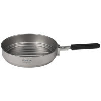 Lixada Sartén De Titanio 1100ml Ultraligera Con Mango Plegable Para Cocinar Al Aire Libre Camping Senderismo Montañismo - details 11