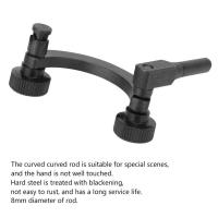 Soporte Para Indicador Circular Base Stand 8mm Hallazgo De Centro Herramienta De Medición Soporte Semi Redondo Combinación Test Indicador Dial Arc Holder - details 5