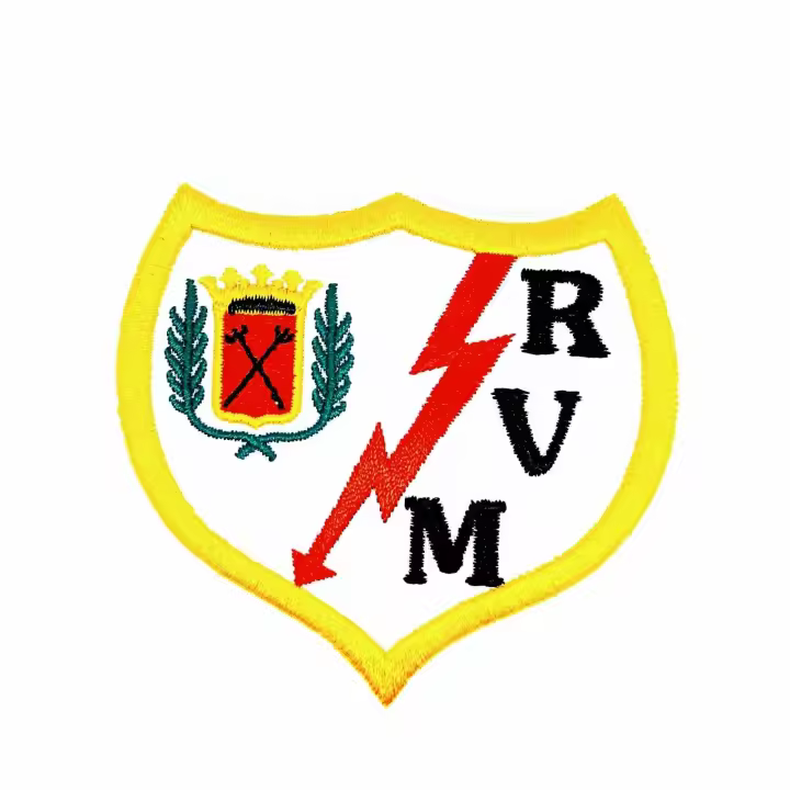 Gemelolandia | Parche Termoadhesivo Rayo Vallecano 7x6,5cm - 1
