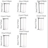 Vaso De Acrílico Estilo Contemporáneo Transparente Para Flores Frescas Y Plantas Hidroponicas Decoración De Hogar Y Boda - details 1