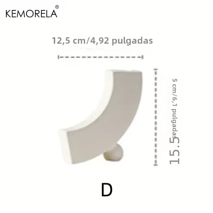 Vaso De Cerámica Nórdico Donut Hueco Para Flores Decoración De Sala De Estar Oficina Y Escritorio Regalo Accesorios Interiores - 1