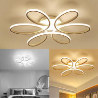 Lámpara De Techo LED Moderna Para Pasillo Sala De Estar Dormitorio Comedor Oficina Iluminación Interior Blanco Fuente De Aluminio - details 8