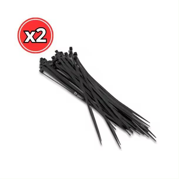 Gsc Evolution Bridas Nylon GSC 25 Unidades 250x4.8mm/200x4.8mm/140x3.5mm - Negro y Blanco - 1