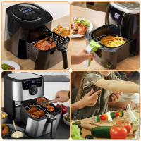 Rack De Acero Inoxidable Para Air Fryer Bandeja Y Soporte De Vapor Herramientas De Cocina Accesorios Para Horno BBQ Asador - details 7