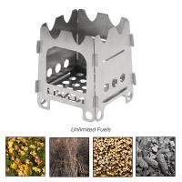 Estufa De Camping Lixada De Titanio Ultraligera Plegable Para Exterior Pesca Senderismo Material De Aluminio Un Pieza - details 2